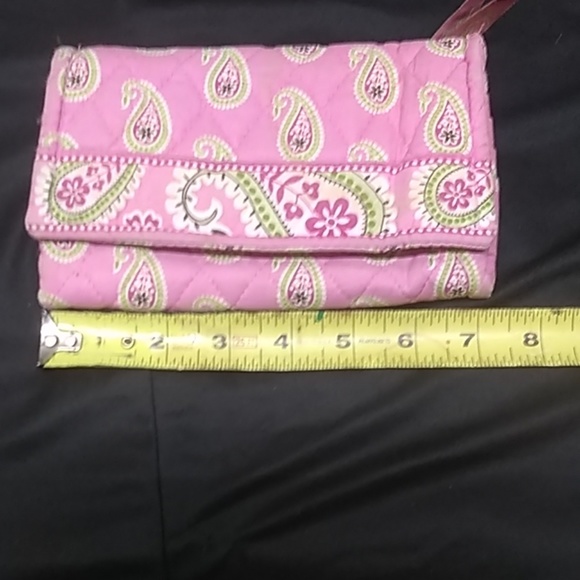 Vera Bradley large trifold wallet - Picture 5 of 7